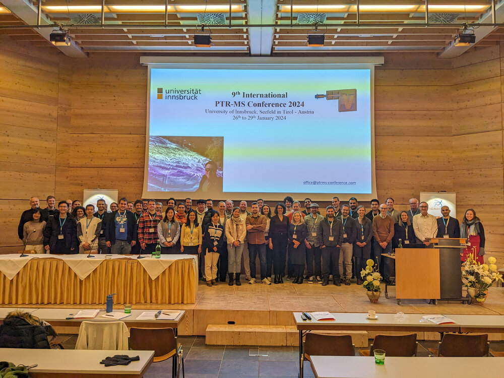 The 9th International PTR-MS Conference, Seefeld, Austria