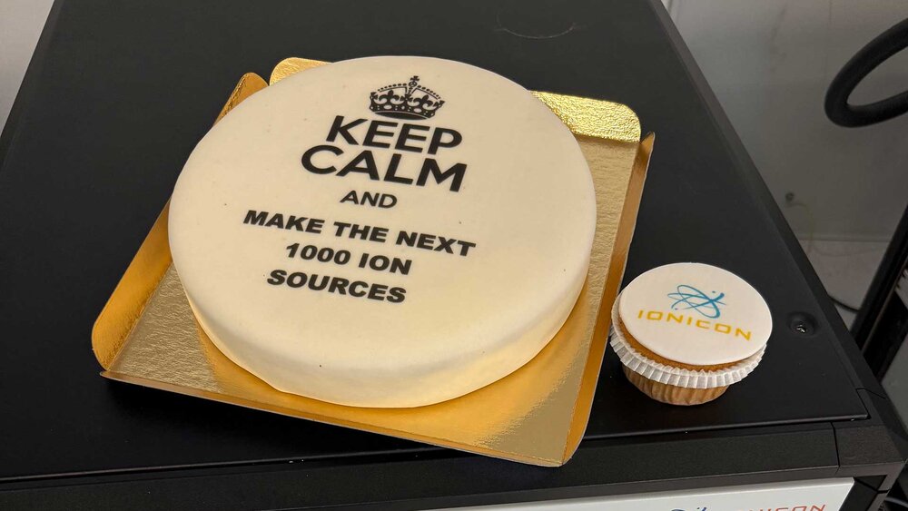 Celebrating the production of another 1000 Ion Sources