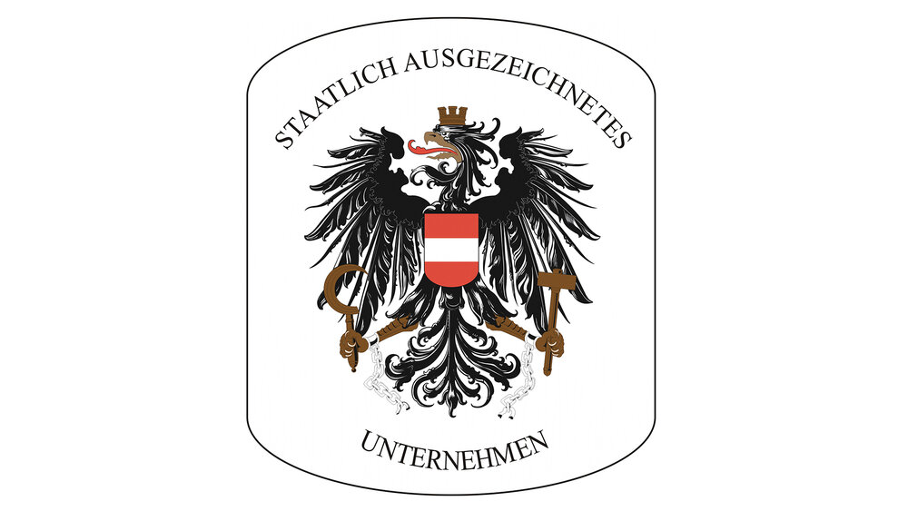 Austrian National Coat of Arms on white background