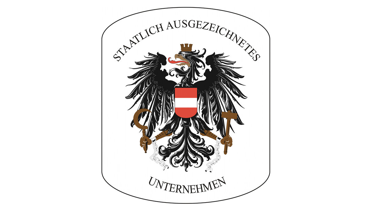 Austrian National Coat of Arms on white background